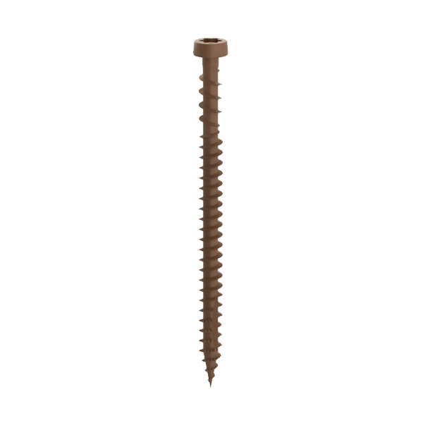 Ambrovit Vite per Terrazze Testa Conica TORX a Scomparsa Marrone - AMBROVIT - Immagine 4